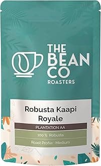 Robusta Kaapi Royale | Medium Roast | 100% Robusta | Roasted Coffee Ground (Pour Over/Drip, 250 g) | Plantation AA | Premium Indian Coffee | Bold & Strong Flavor | Fresh Pack for Coffee