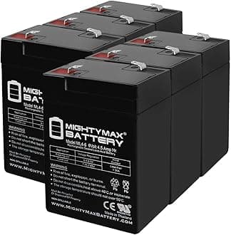Mighty Max Battery 6V 4.5AH SLA Replacement Battery for Jiming JM-6M4.5AC - 6 Pack
