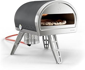 ROCCBOX by Gozney Portable Outdoor Pizza Oven - Gas Fired, Fire & Stone Outdoor Pizza Oven, Includes Professional Grade Pizza Peel