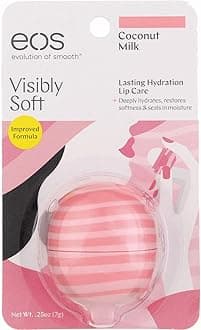 Pack of 6 : Eos Lip Balm Sft Coco Mil Size .25z Eos Lip Balm Visibly Soft Coco Milk