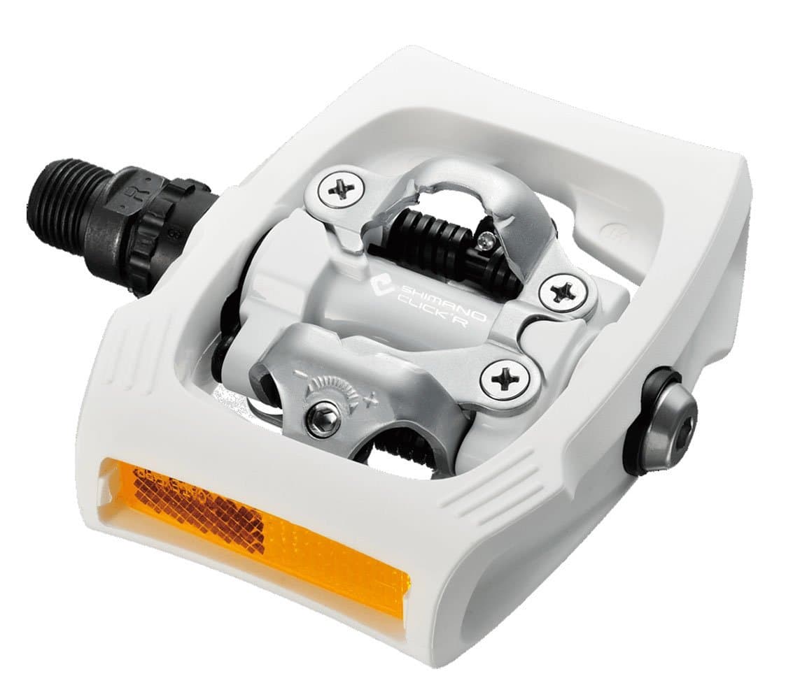 Shimano CLICK'R PD-T400 Bicycle Pedals (White)