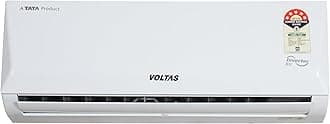 Voltas 1 Ton 5 Star, Inverter Split AC(Copper, 5-in-1 Adjustable Mode, Anti-dust Filter, 2023 Model, 125V Vertis Emerald Marvel, White)