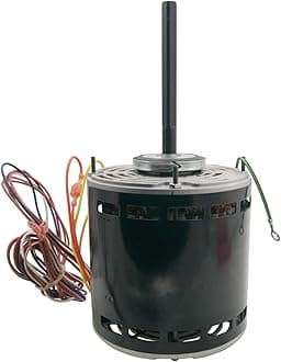 Supplying Demand W51-34BJA3-02 HVAC Blower Motor with 15/370 Single Oval Capacitor 3/4 HP 1 Phase 3 Speed 208/230V 1075 RPM