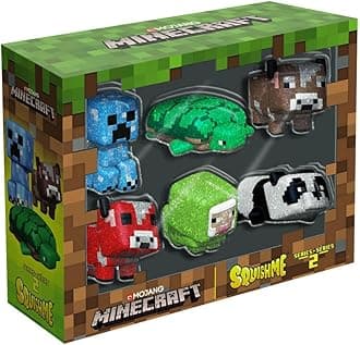 Just Toys LLC Minecraft SquishMe Collector's Box - Exclusive, Blue