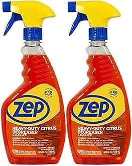 Zep Heavy-Duty Citrus Degreaser and Cleaner - 24 Ounce (Case of 2) ZUCIT24 - Removes Oil, Grease, Adhesive and Kitchen Soil