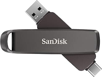 SanDisk 512GB Extreme PRO Dual Drive - Up to 1,000MB/s, USB Type-C, and USB Type-A, High-Performance Flash Drive - SDDDE1-512G-A46