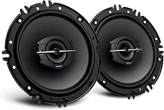 XS-GTF1639 16 cm 3-Way Coaxial Speakers with 270 Watt Maximum Power (Black, Pack of 2)