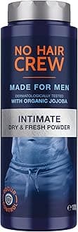 Intimate Dry & Fresh Body Powder for Men | Sweat Defense and Odor Control Deodorizer | 3.5 oz