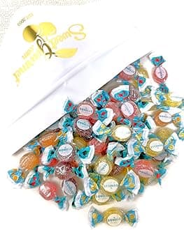 SweetGourmet Sugar-Free Italian Assorted Fruit Jellies | Individually Wrapped | 3 Pounds