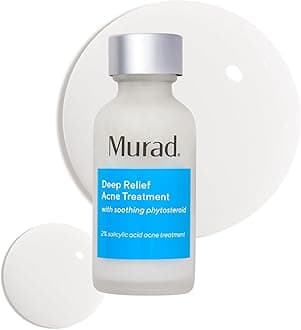 Murad Deep Relief Acne Treatment - Maximum Strength With 2% Salicylic Acid And Phytosteroid For Deep, Painful Breakouts Redness Accelerated Healing 1 Fl Oz