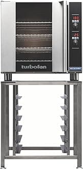 Moffat Turbofan E32 Full Size Countertop Electric Convection Oven w/Stand, Single Deck, Digital Control, 208v/50/60/1ph