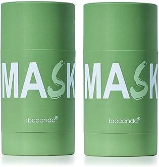 2PCS Deep Cleanse Mask Stick for Face,Blackhead Remover with Green Tea Extract,Poreless Deep Cleanse Mask Stick for Purifying,Moisturizing,Oil Control Reduce for Women and Men