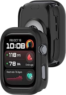 MOTONG Compatible with Huawei Watch D2 Case Cover - Full Coverage TPU Protective Case Cover Compatible with Huawei Watch D2(TPU Black)