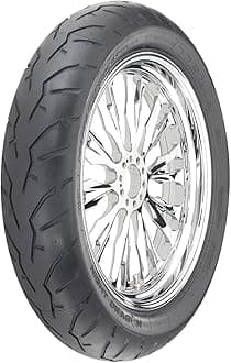 Night Dragon Front Motorcycle Tire 130/90B-16 (73H) - Fits: Harley-Davidson CVO Dyna Fat Bob FXDFSE 2009-2010