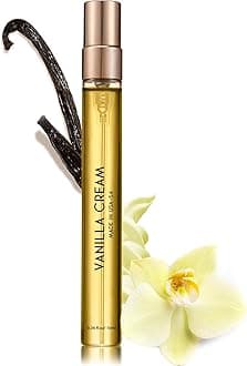 Pheromones Perfumes for Women, No. 54 Vanilla Cream Scent, Vanilla Perfume Oil, Enhanced Scents Pheromone Perfume for Woman, 0.34fl./10ml Gourmand Parfum, Travel Size Perfumes for Women,Made in USA