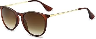 Vintage Round Sunglasses for Women Men Classic Retro Designer Style