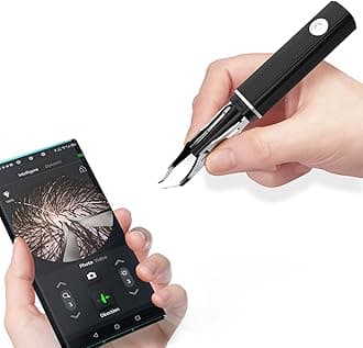 Hair Removal Tweezer with 1080p Camera, Ultimate Precision: Tweezer with Camera - Perfect for Delicate Tasks! - - Ear Hair Eyebrow Tweezer