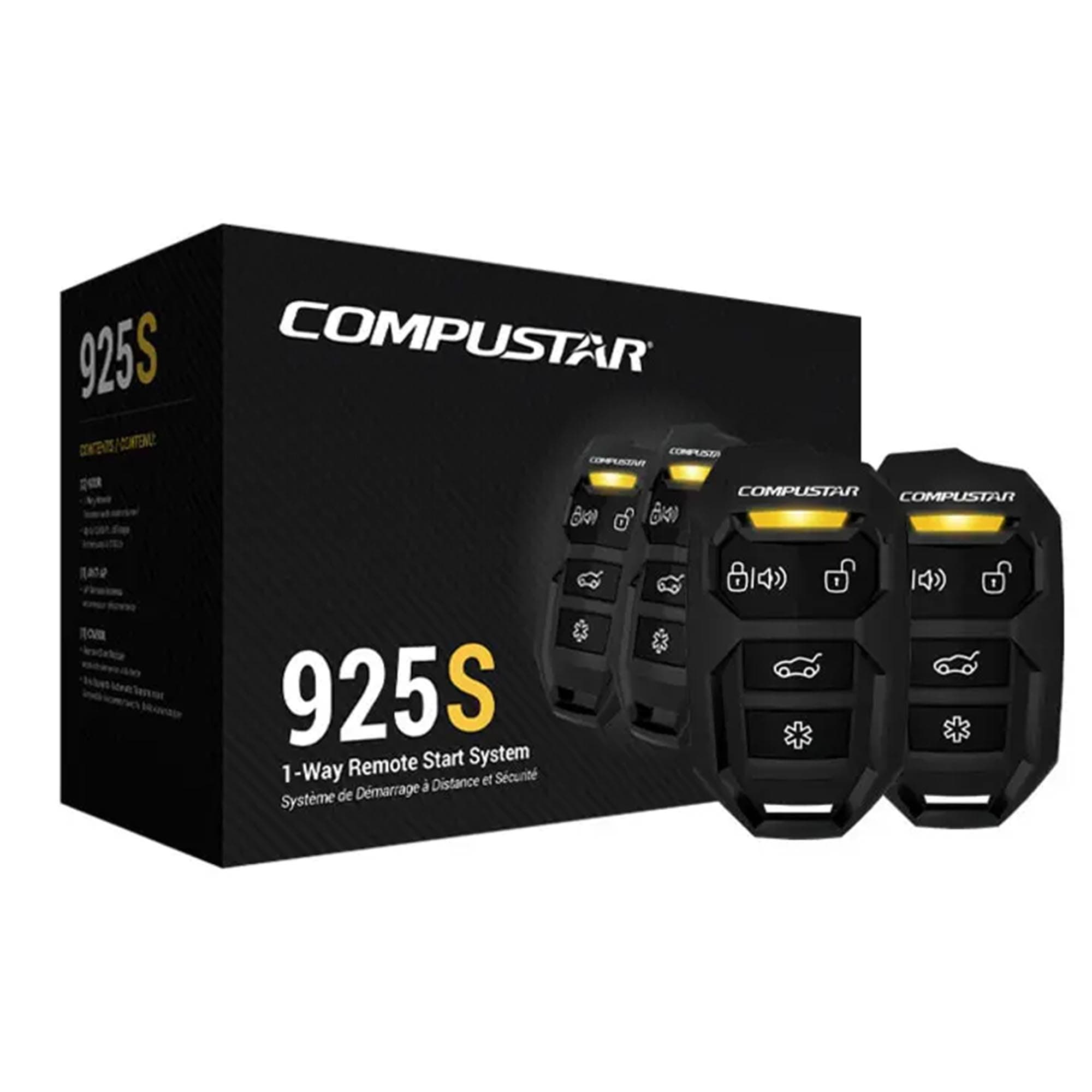 CS925S 4-Button 1 Way Remote Start System (up to 1500' Range)