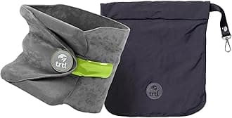 Trtl Travel Pillow for Neck Support- Super Soft Neck Pillow with Shoulder Support and Cozy Cushioning Lightweight and Easy to Carry - Machine Washable - Grey