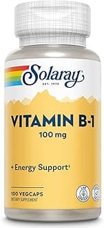 SOLARAY Vitamin B1 - 100mg Capsules