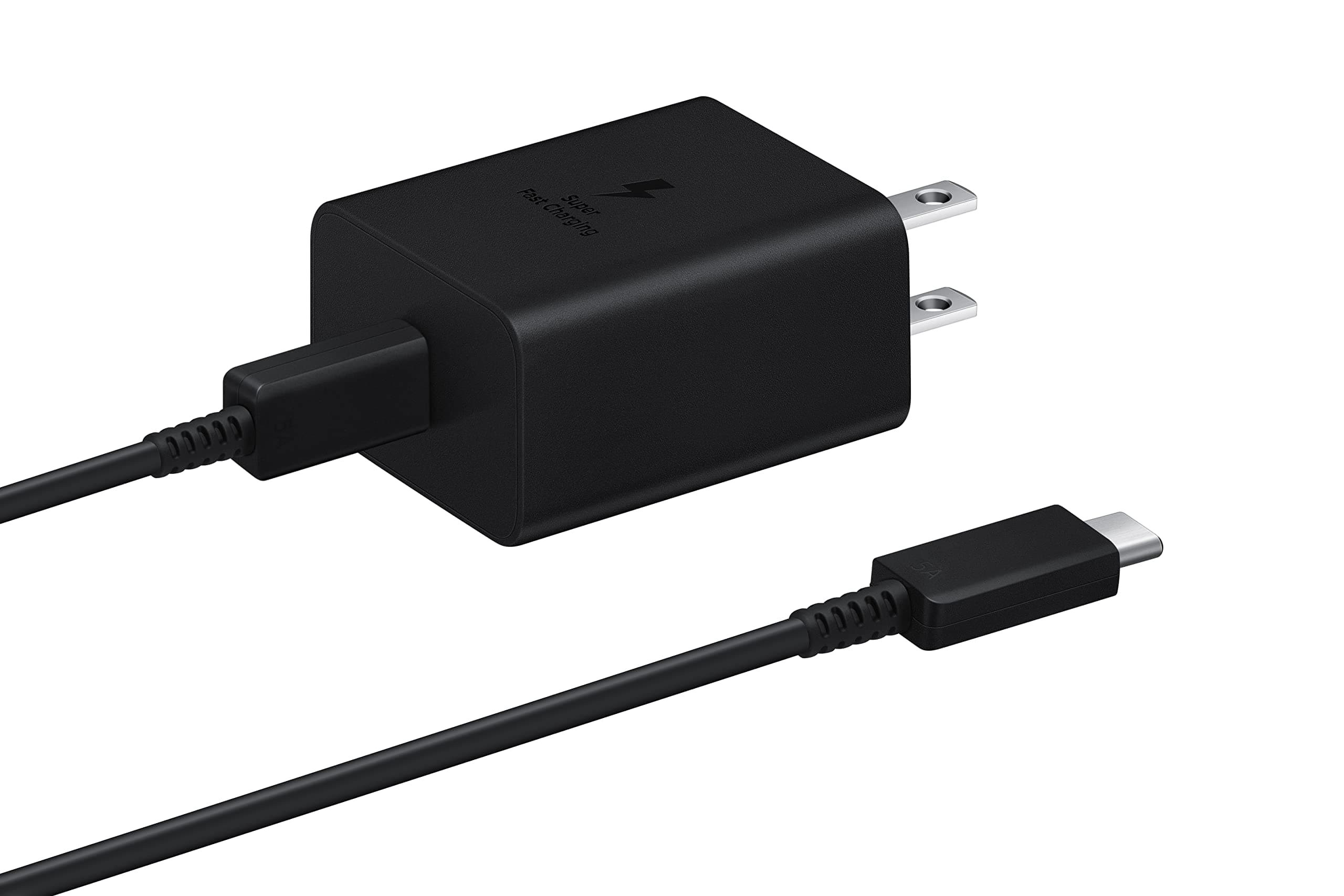 Samsung Electronics 45W Power Adapter (w/Cable C-to-C), Black,EP-T4510XBEGUS
