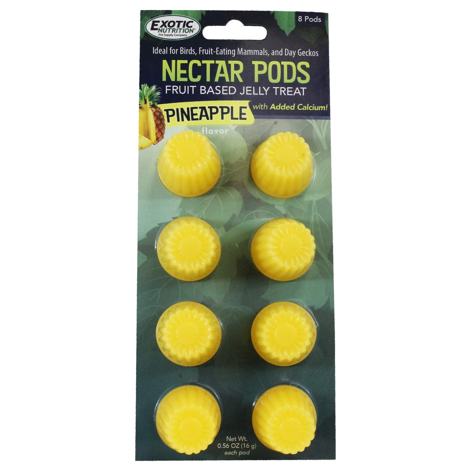 EXOTIC NUTRITION Nectar Pods Pineapple / 8 Pack