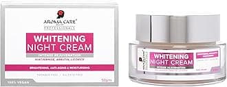 Aroma Care Pro Whitening Night Cream 50 gm - Brightening, Skin Tone Evenness & Deep Hydration for Glowing, Radiant Skin Overnight"