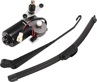 Sahkgye Universal UTV 12V Electric Windshield Wiper Kit for RZR Can Am