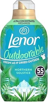 Lenor Outdoorable Fabric Conditioner 55 Washes, 770ML, Northern Solstice - Ultra Concentrated Freshness - 100% Recycled Bottle