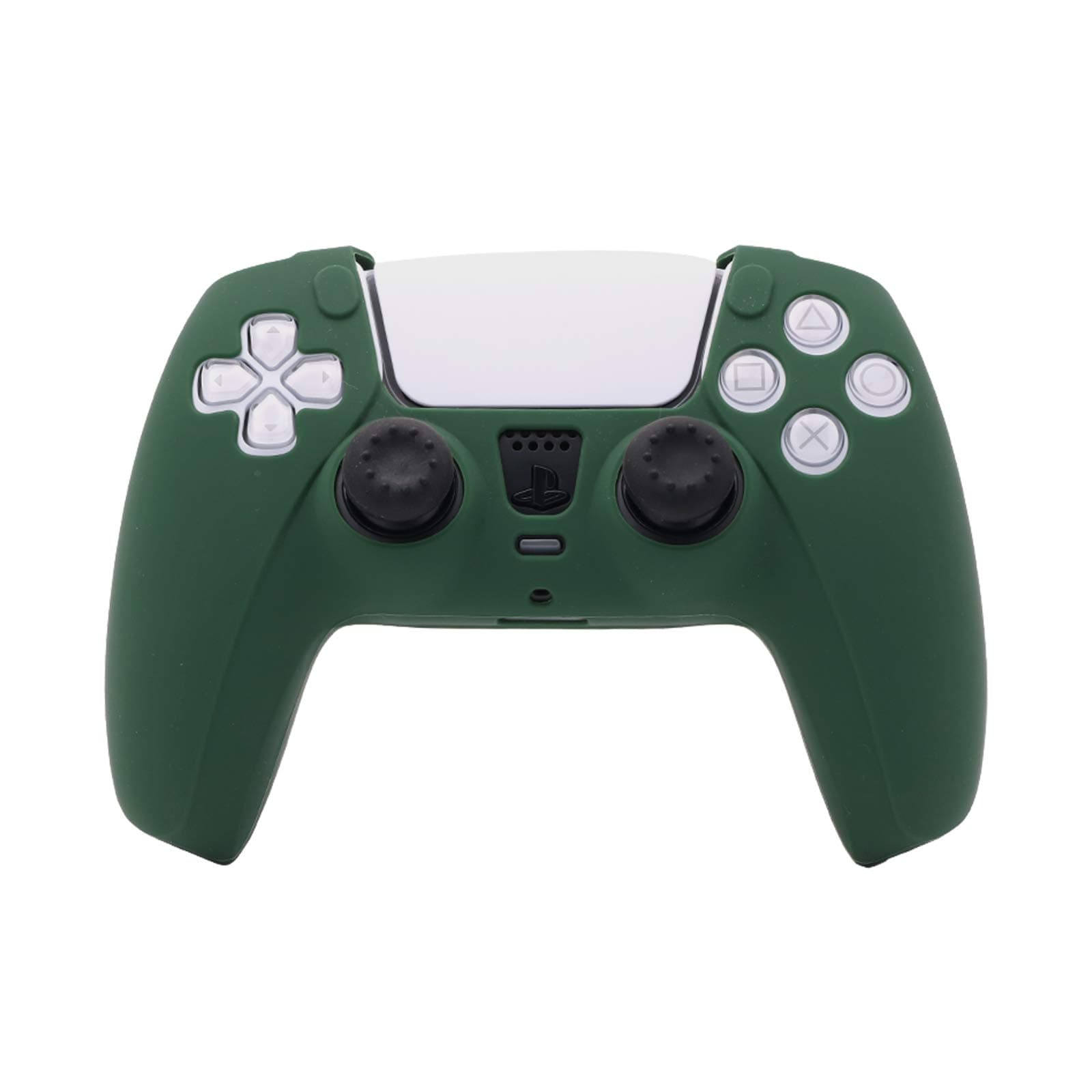 HEATFUN PS5 Accessories, PS5 Controller Skin, PS5 Silicone Controller Cover Green