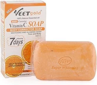 Vitamin C Body Corrector Soap, 250g, Whitening, Glowing, Face and Body, SPF15