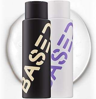 BASED Shower Duo Shampoo & Conditioner Bundle with Peppermint Oil & Coconut Oil, Cleansing Shampoo & Hydrating Conditioner for Men, No Sulfates, Silicones, or Parabens, 12 fl oz (Pack of 2)