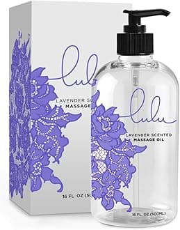 LULU LAVENDER MASSAGE OIL 16oz