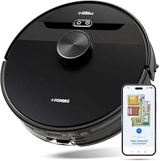 Eureka Forbes SmartClean Nuo Robotic Vacuum Cleaner with Home Mapping | 5000Pa HyperSuction | Installation & Demo at Home (in 8 cities)* | Wet Mopping | 5-Hour Run Time | LiDAR 3.0 | Smart App Control