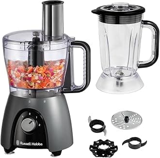 Russell Hobbs Electric Food Processor Desire Matte Charcoal
