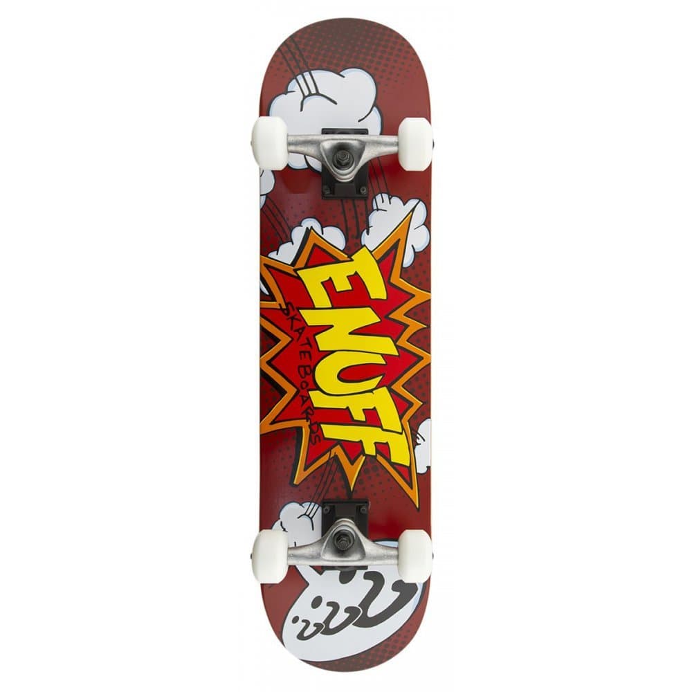 POW 7.75" Complete Skateboard - Red