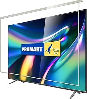 PROMART® 70 Inch TV Screen Protector – Tempered Glass Guard | 9H Hardness | Scratch Resistant | Crystal Clear Display Protection