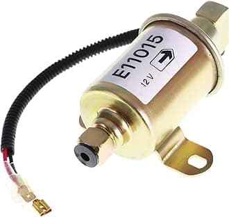 E11015 Electrical Fuel Pump 149-2620 A029F887 A047N929 Replacement for Onan Cummins HGJAA HGJAB HGJAC HGJAE HGJAF 5500 5.5KW Gas Generator Marquis Gold Rialta RV 5500 EVAP Motor Set