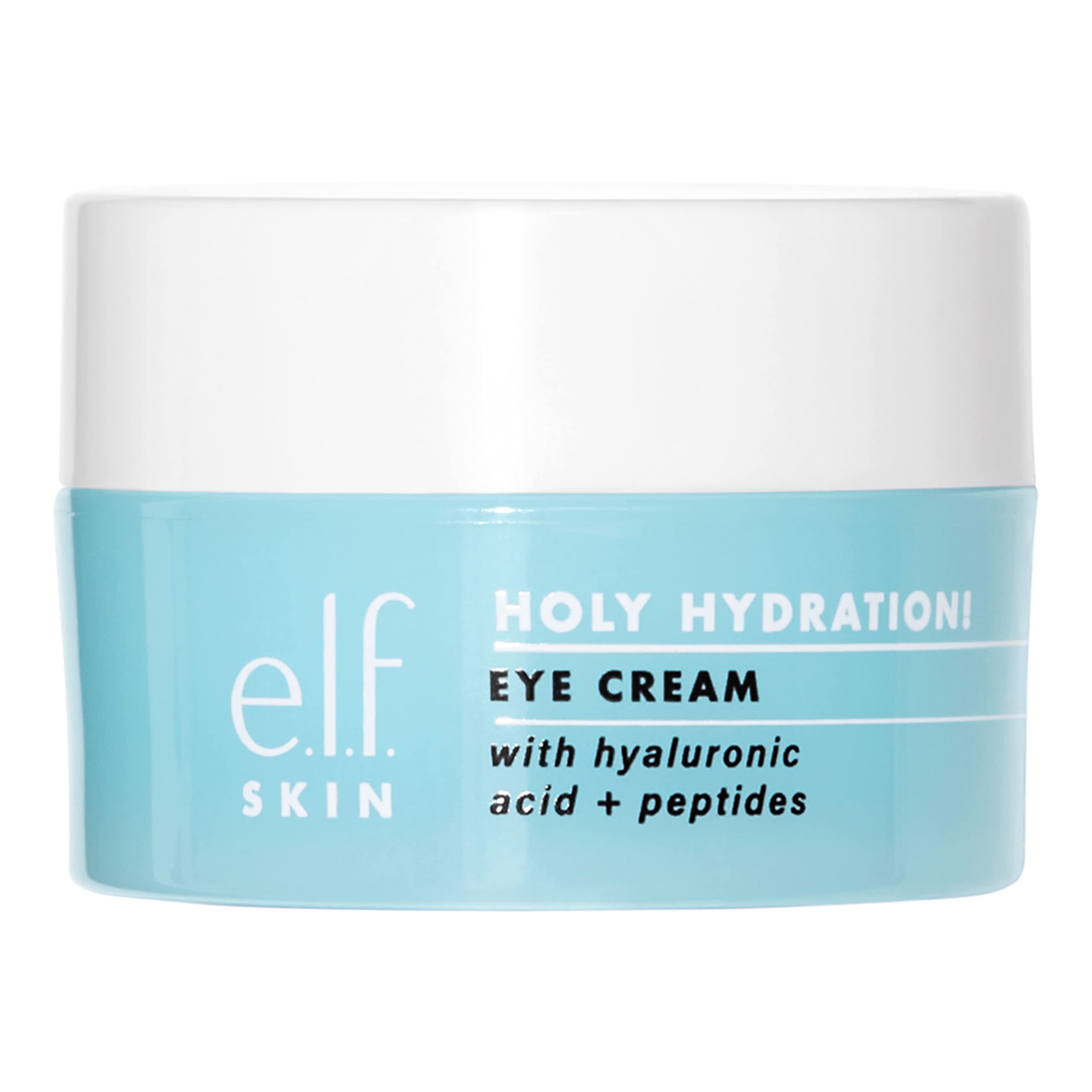 SKIN Holy Hydration! Eye Cream, Infused with Hyaluronic Acid & Peptides, Minimizes Dark Circles, 0.53 Oz (15g)
