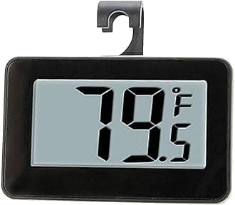 Taylor 1443 Pro Series Refrigerator/Freezer Digital Thermometer 4 x 3.2 x 0.6 inches