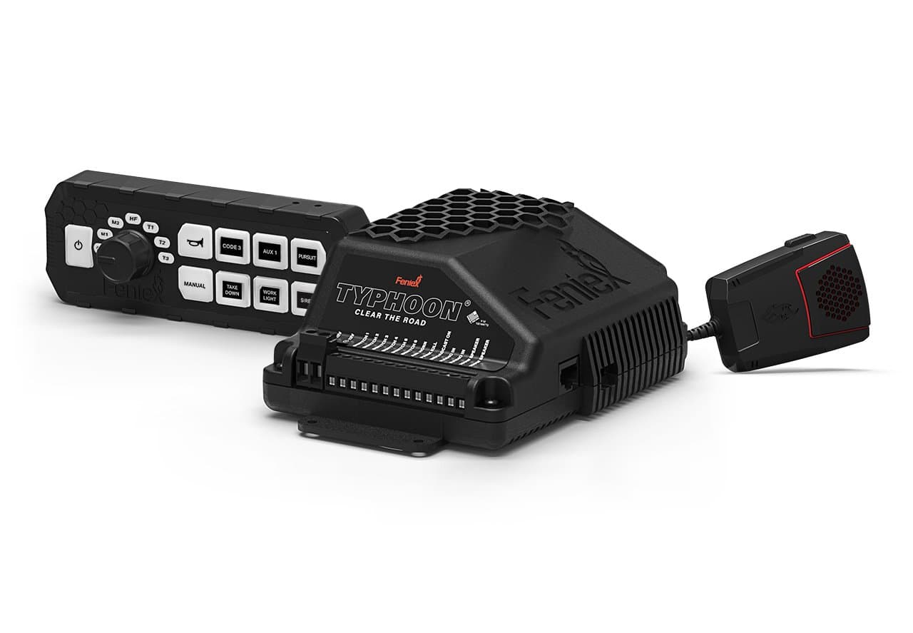 Typhoon Full-Function 100 Watt Siren & Controller