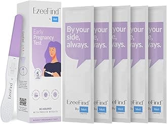 Early Pregnancy Test Kit | Midstream Technology for Women | One Step Process | Over 99% accurate | Quick results | Pregnancy Kit. (Pack of 5)