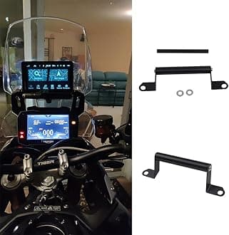 Motorcycle Navigation GPS Bar Mount Bracket for Tiger 900 GT PRO Tiger 900 Rally PRO 2020 2021 2022 2023 2024, 12mm 22mm Expansion Crossbar Mobile Phone Stand Holder Support Accessories