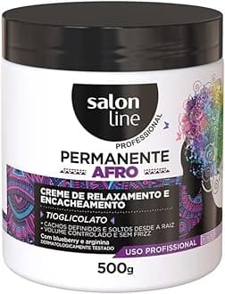 Salon Line Linha Transformacao (Tioglicolato de Amonia) - Creme De Relaxamento e Encacheamento 500 Gr - (Transformation (Ammonium Thioglycolate) Collection - Curling Relaxer Cream Net 520ml)