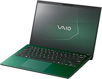 VAIO SX-R Laptop | Intel Core Ultra 7 (16-Core, AI-Boosted) | 14" WQXGA Touch Display (2560x1600) | 64GB RAM | 2TB SSD | Windows 11 Pro | IR Camera & Fingerprint Reader (Emerald Green)