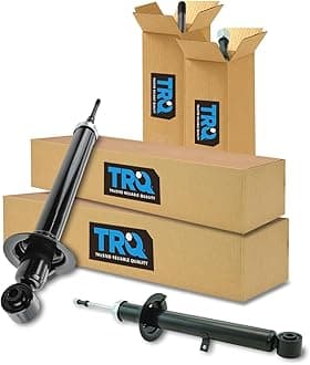 TRQ Front and Rear Shock Absorber Set Compatible with 2006-2013 Lexus IS250 IS350