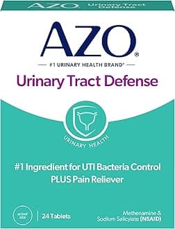 Urinary Tract Defense Antibacterial Protection, FSA/HSA Eligible, Helps Control a UTI Until You Can See a Doctor, from The No. 1 Most Trusted Urinary Health Brand, 24 Count (Pack of 1)