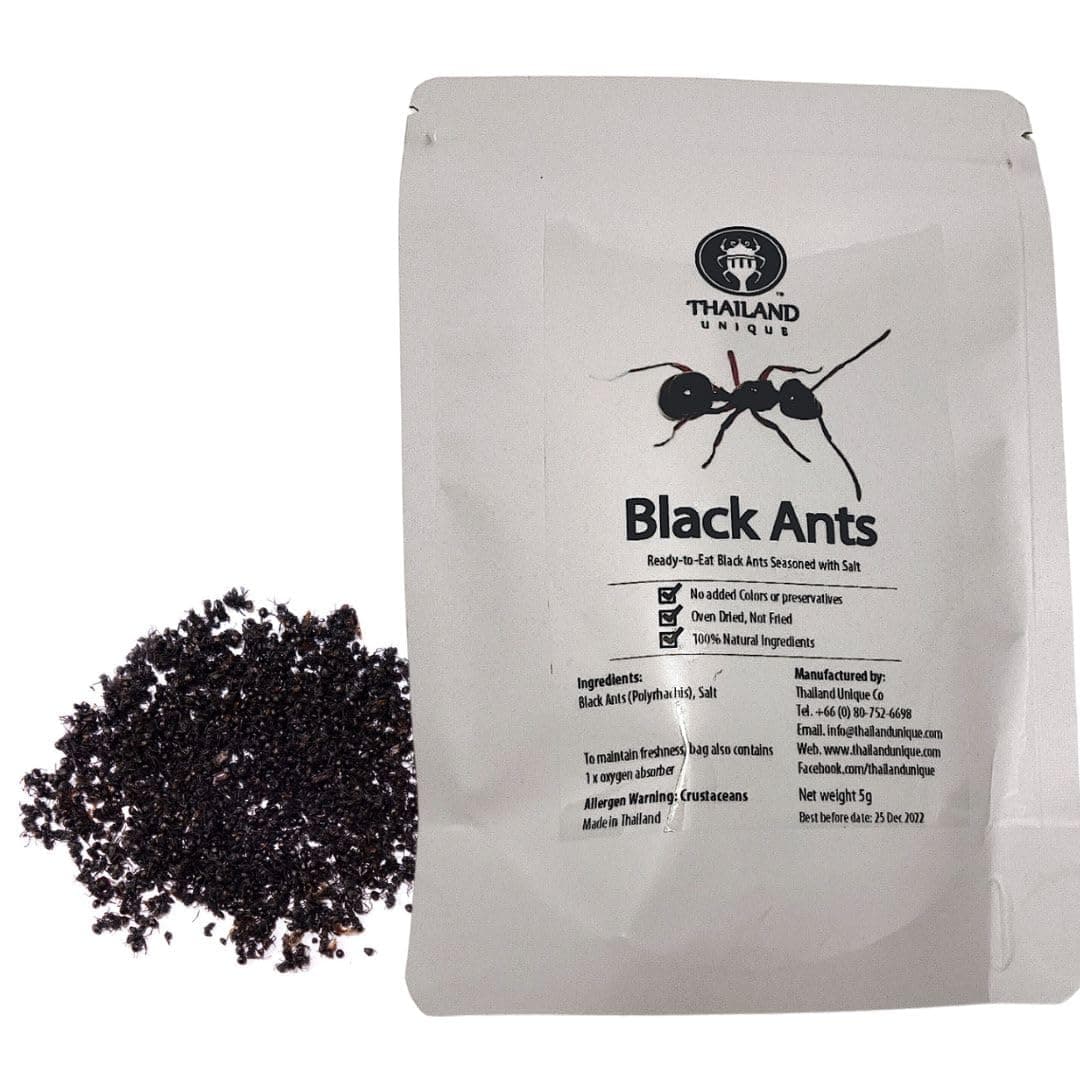 Salted Black Ants