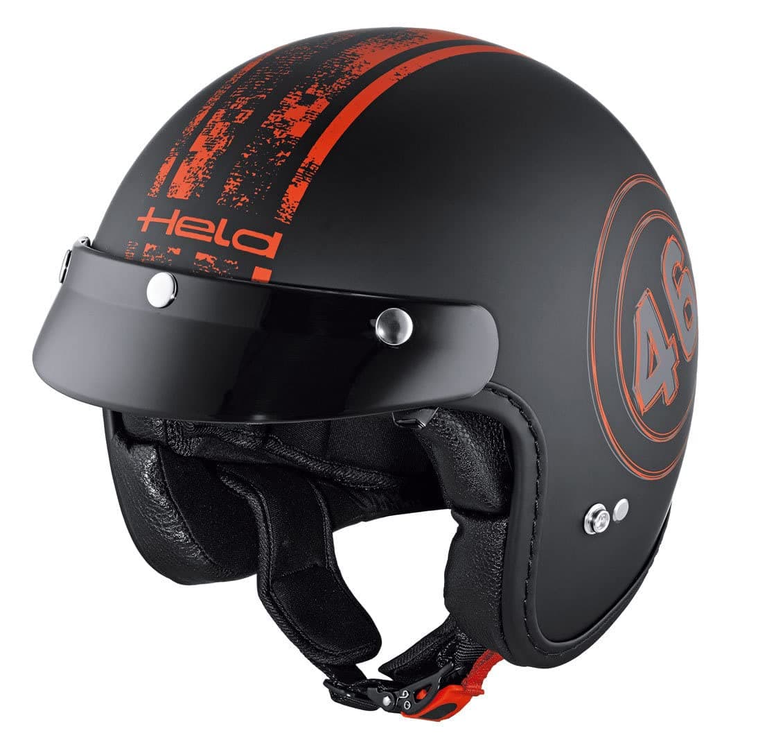 Hero Black Bob Decoration Jet Helmet