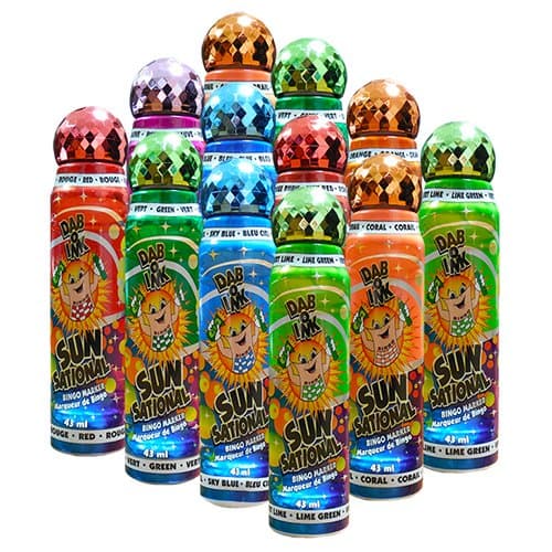 One Dozen 1.5oz Assorted Bingo Dauber
